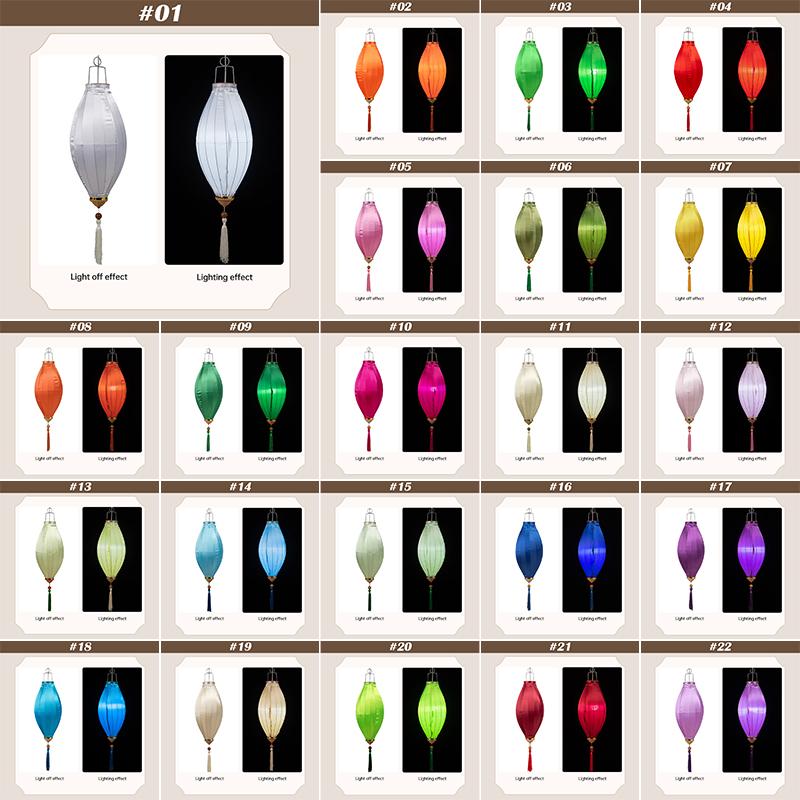 14-дюймовый традиционный фонарь для вечеринки на открытом воздухе шелковый фонарь китайский вьетнамский праздник середины осени весенний новогодний декор украшения