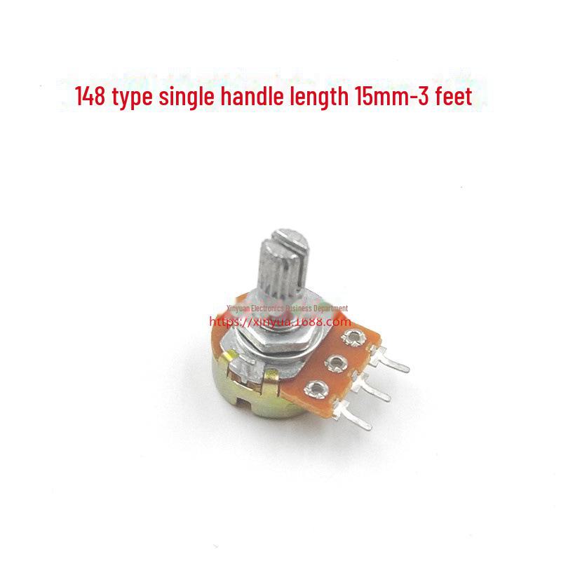 WH148 Потенциометр: B1K, B2K, B5K, B10K, B20K, B50K, B100K, B500K, B1M Варианты