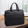 Stylish Men's Handbag Business Trend Premium Men's Bag Casual Leather Lightweight Commuter Briefcase