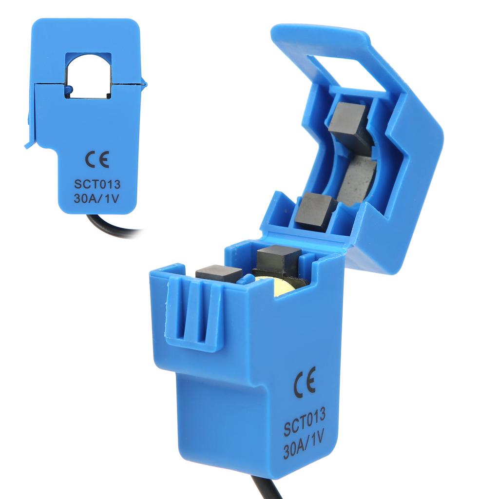 Датчик с расщепленным сердечником Трансформатор Тока Клещи Преобразование Тока Компоненты АБС SCT013?030 30A