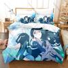 Hinagiku & Sakura Spring Ritual Art Print Duvet Cover + 2 Pillowcases Twin Full Queen King Fantasy Anime Bedding Set