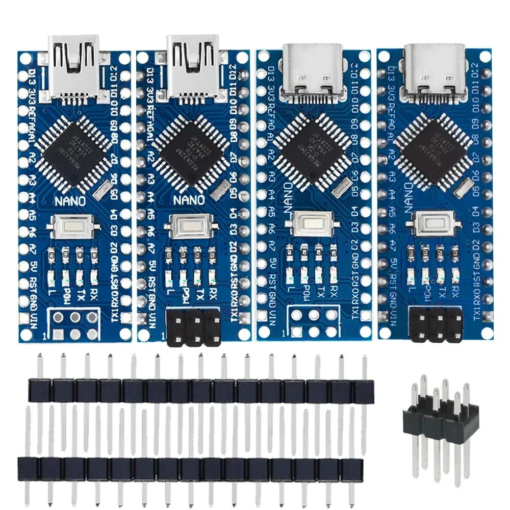Высококачественный контроллер Nano 3.0 nano CH340 USB-драйвер ATMEGA328 ATMEGA328P nano Mini USB С загрузчиком для arduino
