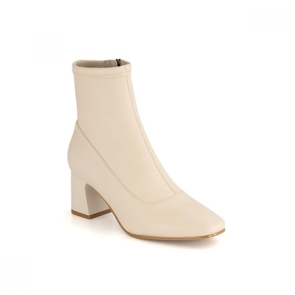 Tandy Women Ankle Boots Ivory G25417