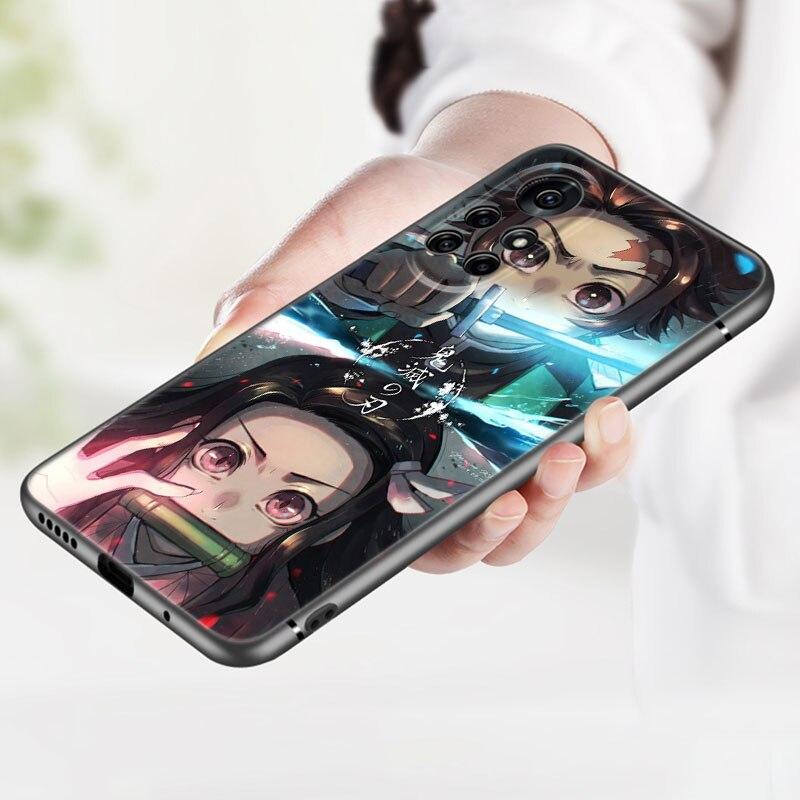 Чехол для телефона с изображением аниме «Убийца демонов» для Huawei Honor 60 50 SE 30S Mate 30 20 10 Lite 40 Nova 9 8 Pro Y60 8i 7i 7SE 5T Премиум-чехол