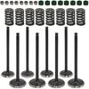 Комплект впускных и выпускных клапанов двигателя, совместимый с Kawasaki Brute Force 650 750 TERYX 750 Prairie 650 750 KFX700