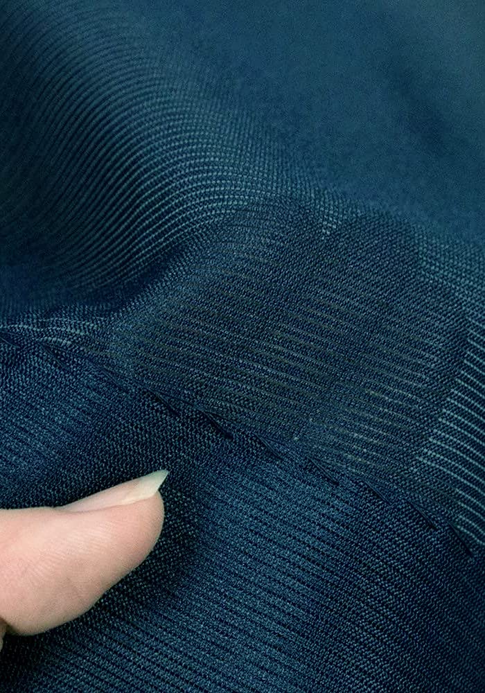 Summer Single Komaru Single Deep [KYOETSU] Haori, Washable, Plain, Clothes, Fabric, Item, Men's (LL, Blue)