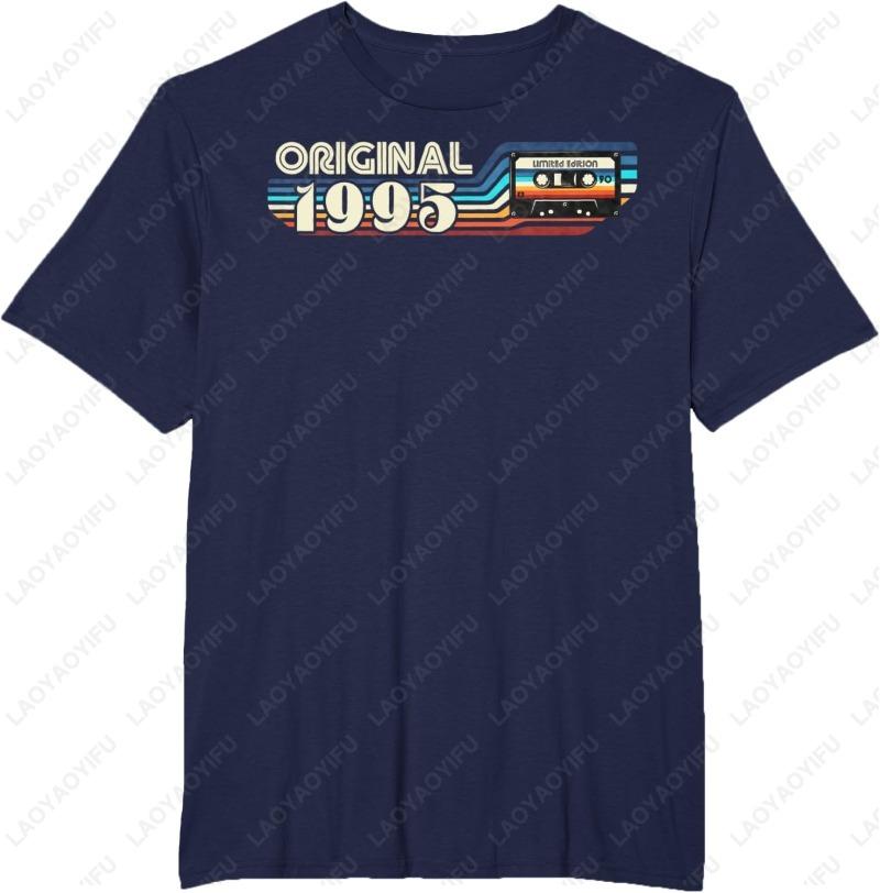 ORIGINAL 1995 30th Birthday Retro Vintage Men Women Gift TShirt Classics Funny Streetwear Comfortable Cotton Graphic Camisetas