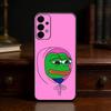 F-Смешная P-Лягушка Пепе Чехол для Телефона Для Samsung S25,S24,S21,S22,S23,S30,Ultra,S20,Plus,Fe,Lite Черный Корпус