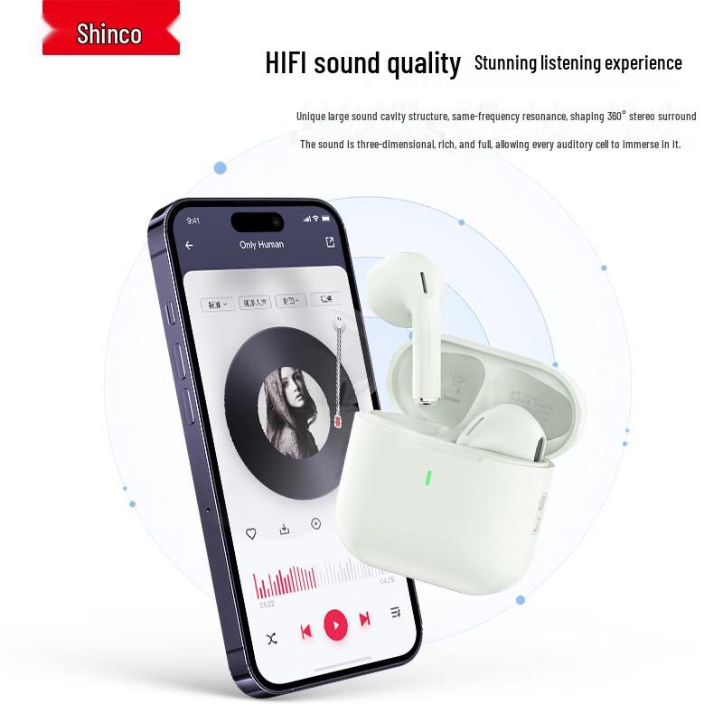 Полностью беспроводные Bluetooth-наушники Shinco серии TMS