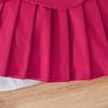 Baby Girls Sleeveless Collared Dress with Pleated Ruffle Accent, Stylish Party Outfit