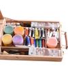 Wooden Children Drawing Supplies Table Desktop Easel Sketch Box Painting Supplies Oil Paint