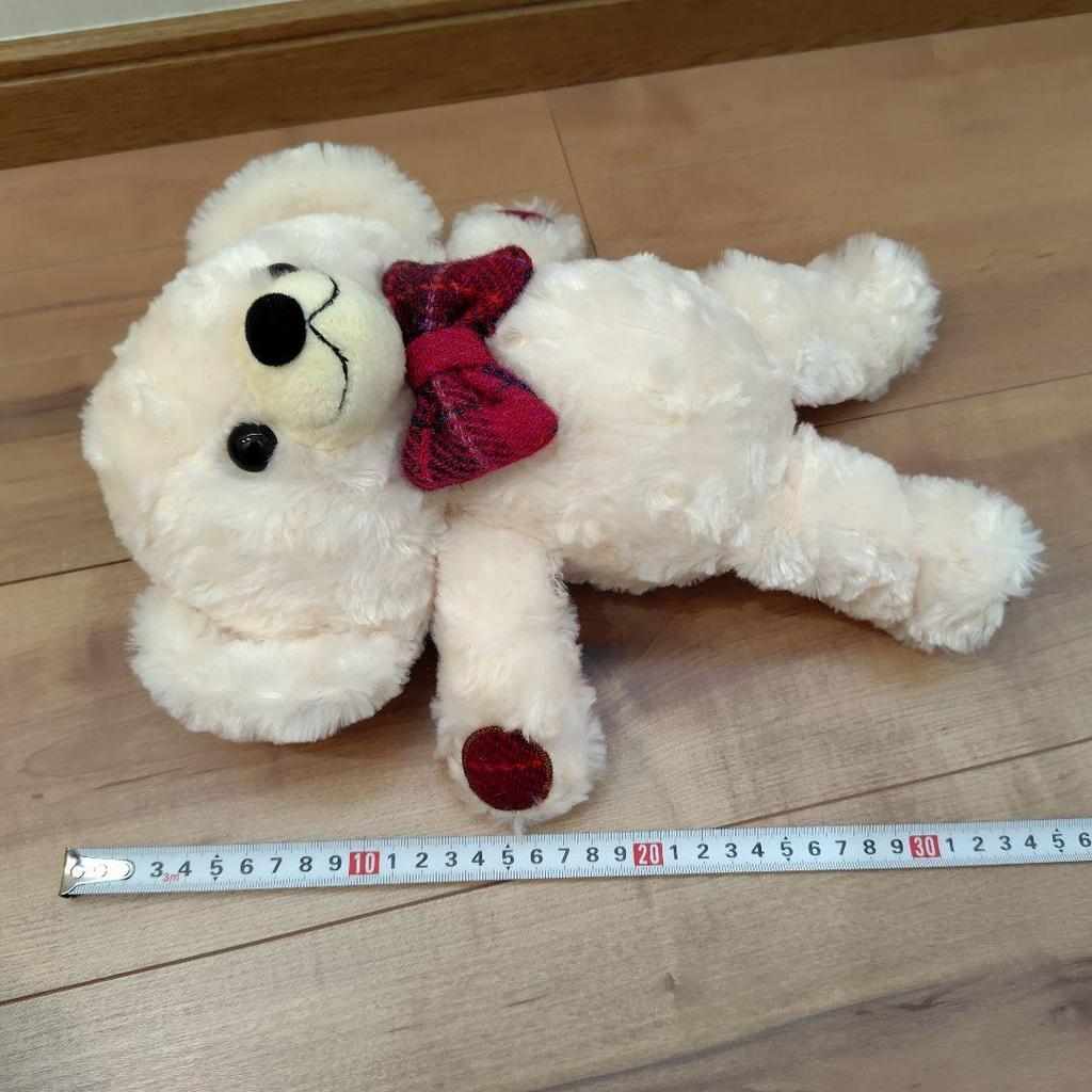 [USED] Merrythought Afternoon Tea x Harris Tweed Teddy Bear Cheeky Bear