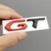 HRUC6 3D Металлическая наклейка на автомобиль Логотип GT Эмблема Значок на багажник Наклейки Для Peugeot 308 408 508 307 205 206 208 3008 5008 4008 2008 Аксессуары