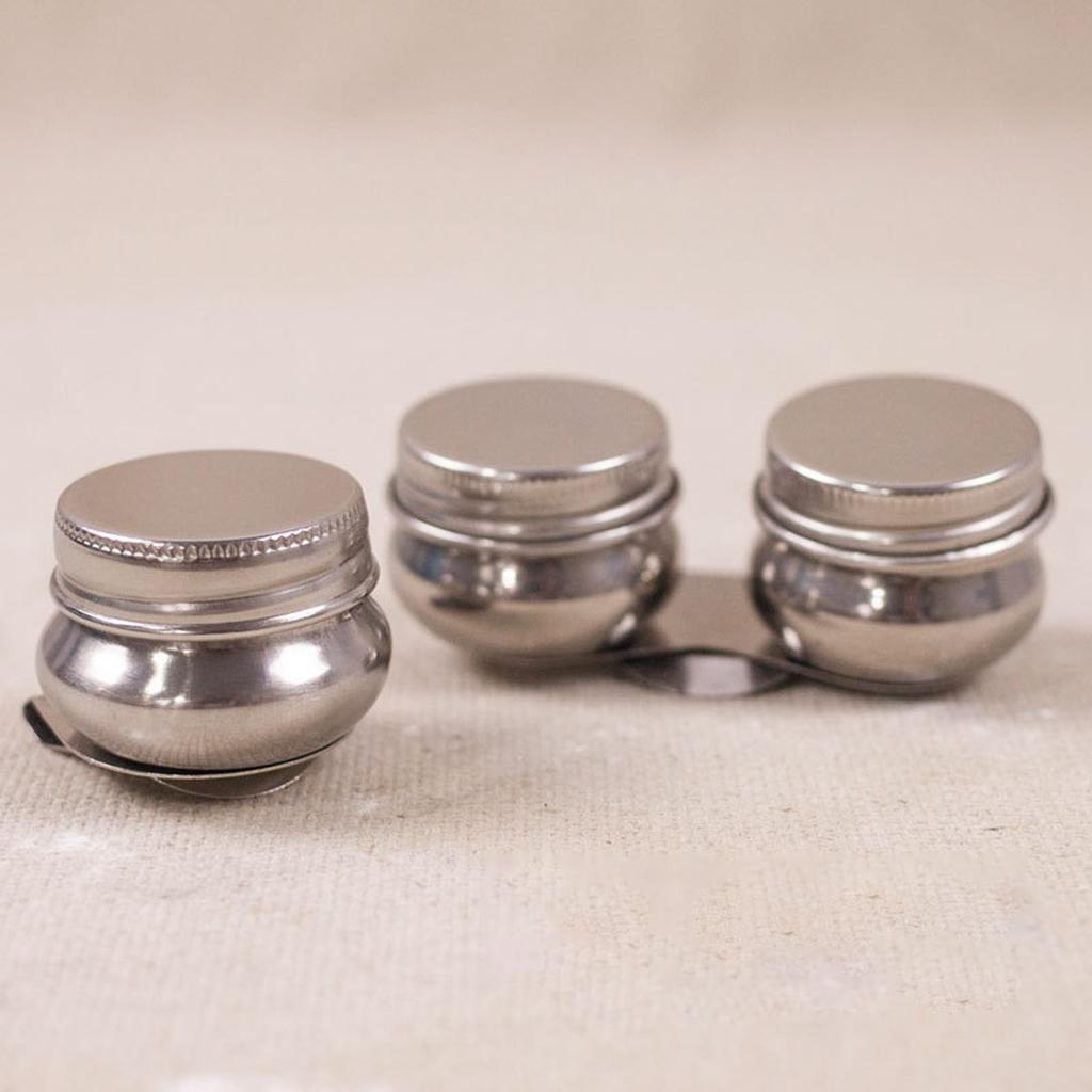 Palette Cup Large Mouth Single Dipper Pallete Cup Double Dipper Painting Pot Container with Lid and Clip for Drawing