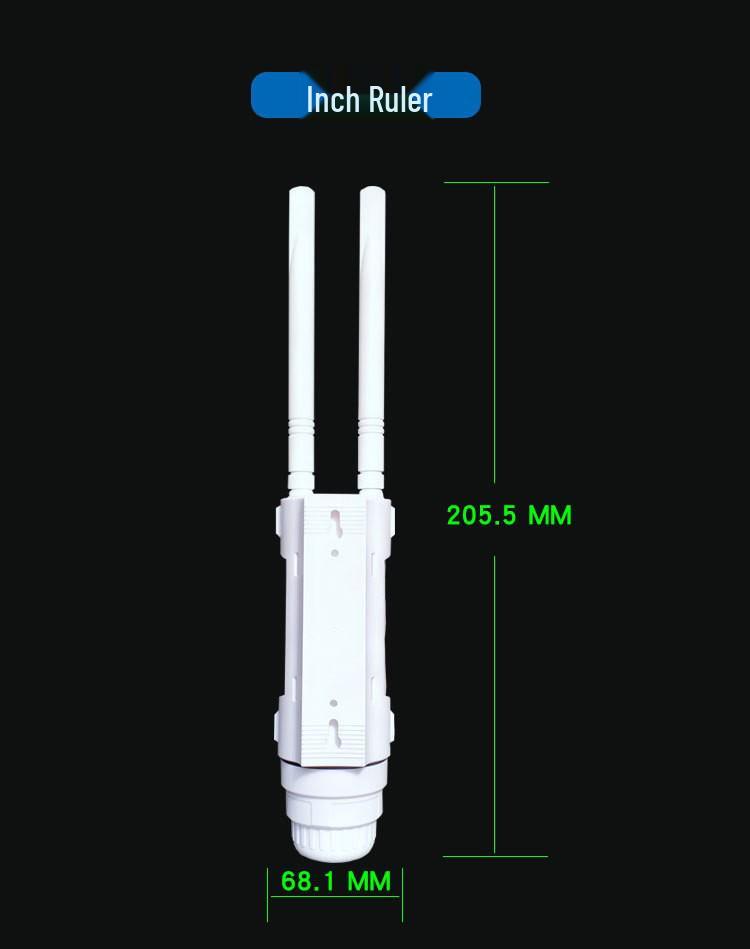 4G уличный беспроводной LTE-маршрутизатор со слотом для SIM-карты, портами WAN/LAN и поддержкой PoE