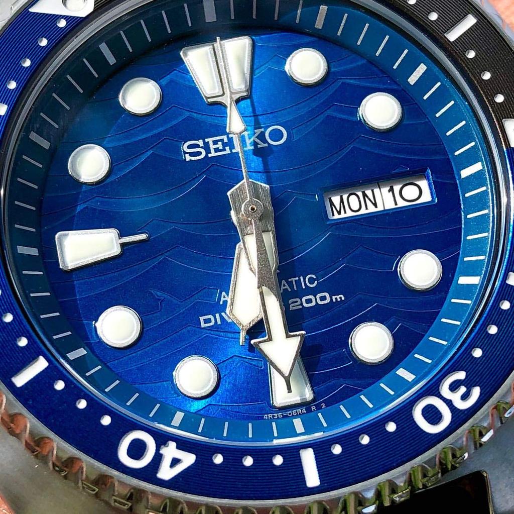 Seiko Сделано в Японии Часы Prospex Automatic Save the Ocean Special Edition SRPD21J1 [Seiko] Для дайвинга [Товар]