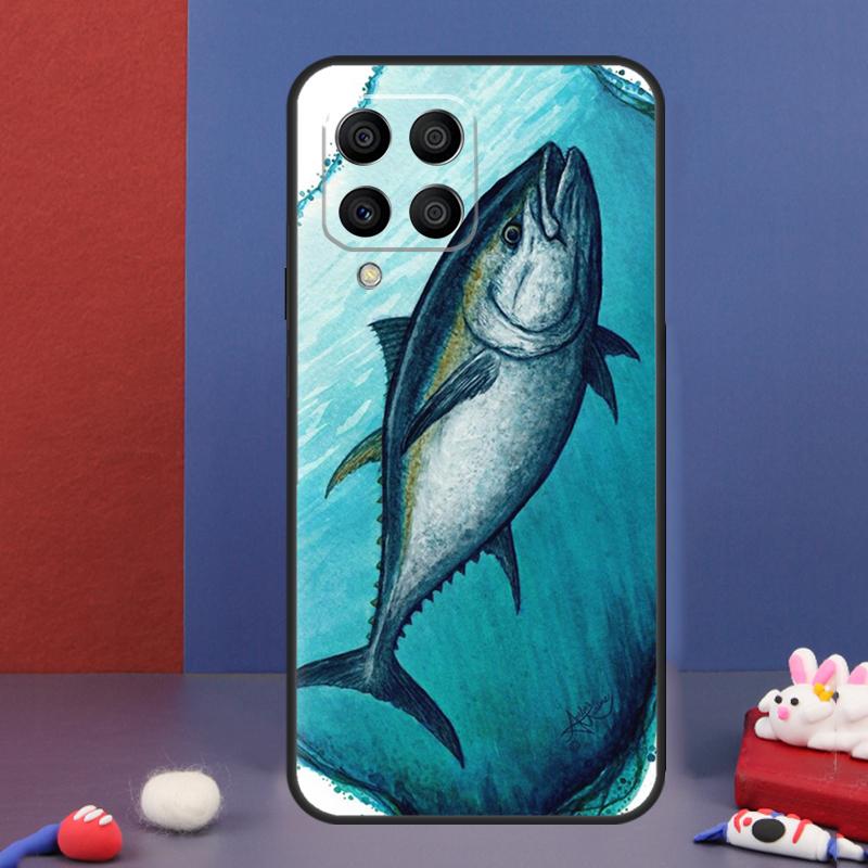 Bluefin Tuna Case For Samsung Galaxy M16 M06 M36 M56 M15 M11 M31 M21 M53 M13 M32 M52 M35 M55 M14 M34 M54
