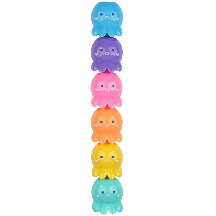Capybara Refill Pen Set with Star, Heart, Irregular Plug, Lego, and Cat Themes