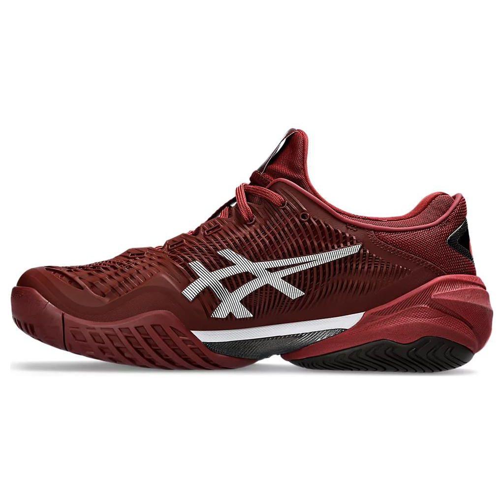 Asics Court FF 3 Antique Red Unisex Sneakers White 1041A370-600