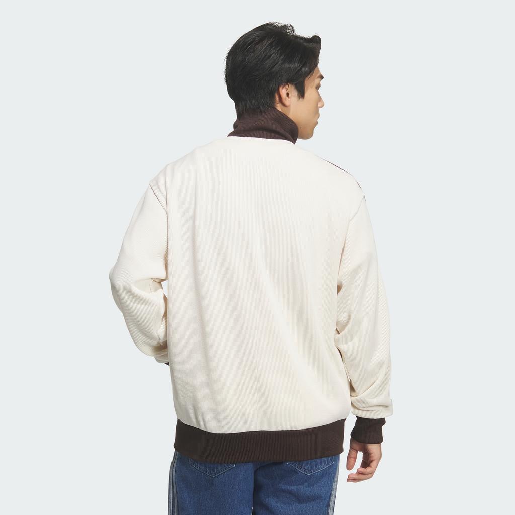 Adidas Firebird Knit Track Top - Wonder White / Kq5500