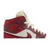 Womens Air Jordan 1 Mid SE 'Lift Up' (women's sizes) Team Red / University Red / Sail / Muslin Vintage Basketball Shoes DZ2820 601