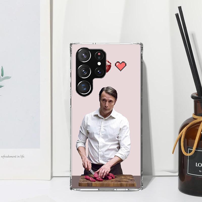 Hannibal Movie Phone Case For Samsung Galaxy S26 S25 Edge S24 FE S23 S22 Ultra S21 Plus S20 + Art Fundas Back Cover Galaxy S25 E