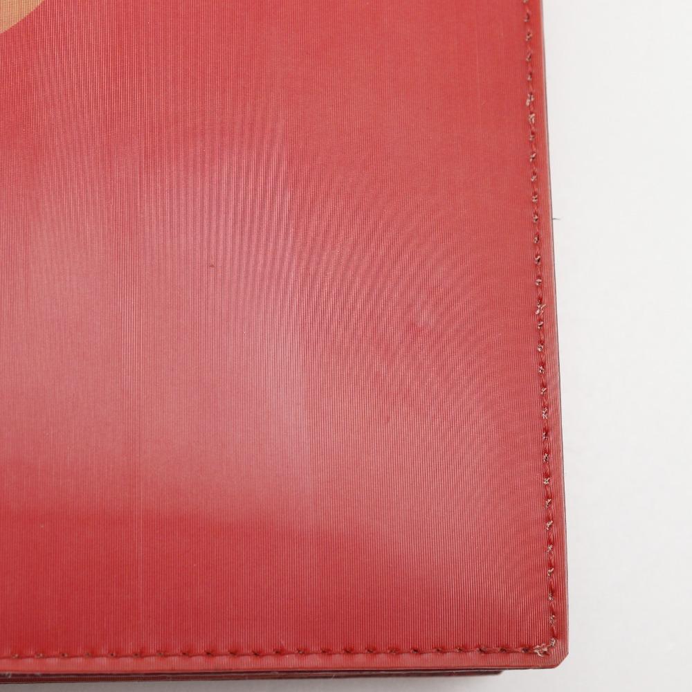 CHANEL Hologram Chain Shoulder Shoulder Bag COCO Mark Red Plastics Women Used