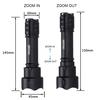NEW 400 Yards Zoomable Focus 7 Watt 850 Nm LED Infrared Radiation IR Lamp Night Vision Flashlight Torch Linterna