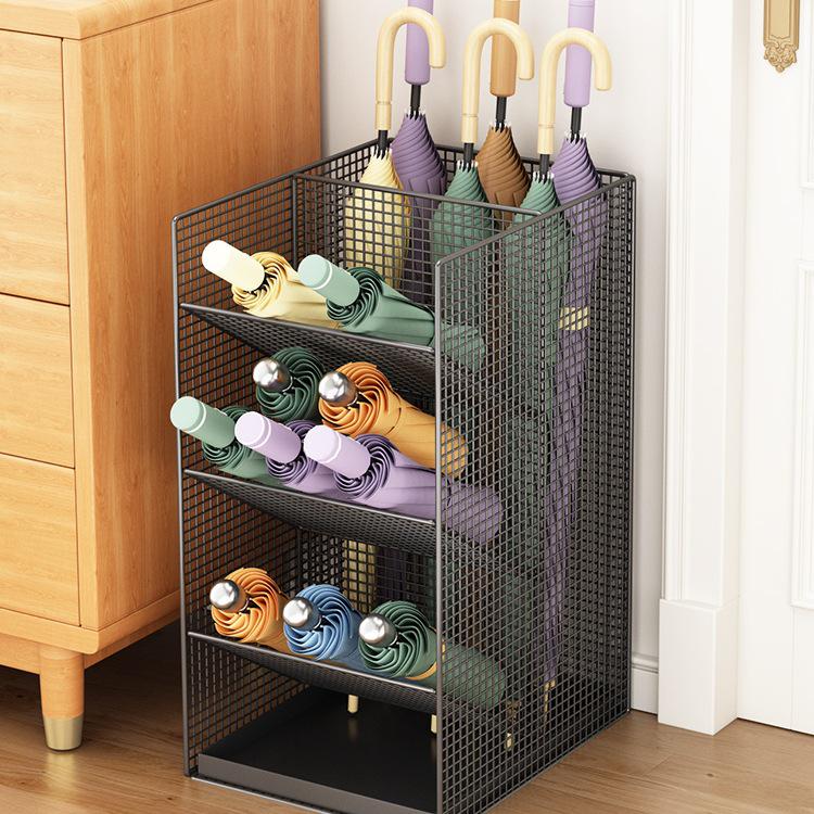 Подставка для зонтов для прихожей - Бытовое и коммерческое использование, с дренажем