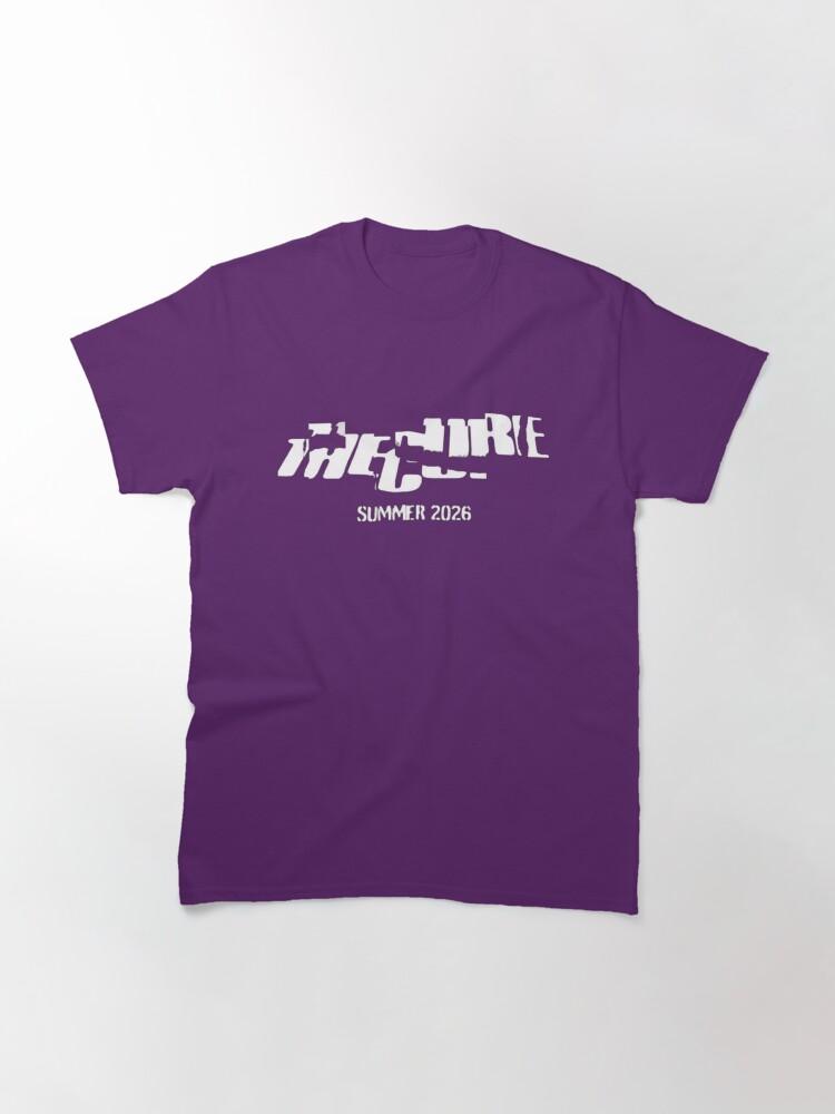 The Cure The Cure Summer 2026 logo, Gothic Rock T-shirt,Post Punk T-shirt,80s T-shirt Classic T-Shirt
