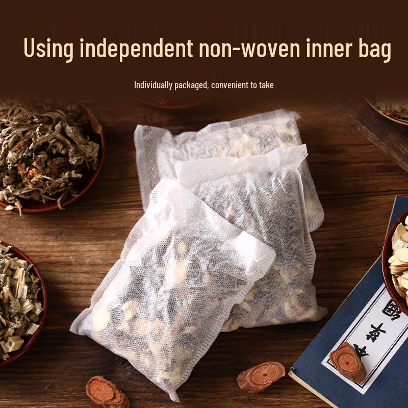 Herbal Foot Soak Bags with Mugwort & Sichuan Peppercorn, No-Boil, Expels Cold 