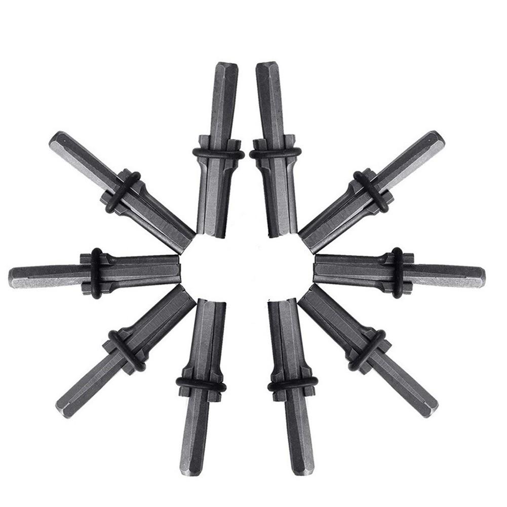 10 комплектов 9/16-дюймовых клиньев, прокладок, ручных инструментов для раскалывания камней 14 мм
