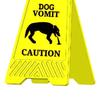 Знак «Рвота кошки» 3,9 дюйма, 3D-печатный предупреждающий знак для рвоты кошки или собаки, предупреждающий знак «Рвота кошки или собаки» для домашнего декора, подарок любителям кошек