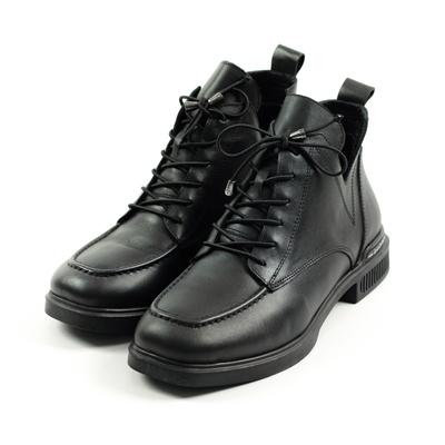 Ботинки осенние 146704 36 Черные кожа