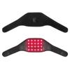 12 В Инфракрасный Красный Свет Терапевтическое Устройство Светодиодный Свет И EMS Двойного Действия Пояс Для Терапии Шеи Нагревающий Подушка для Облегчения Боли в Шее и Плечах