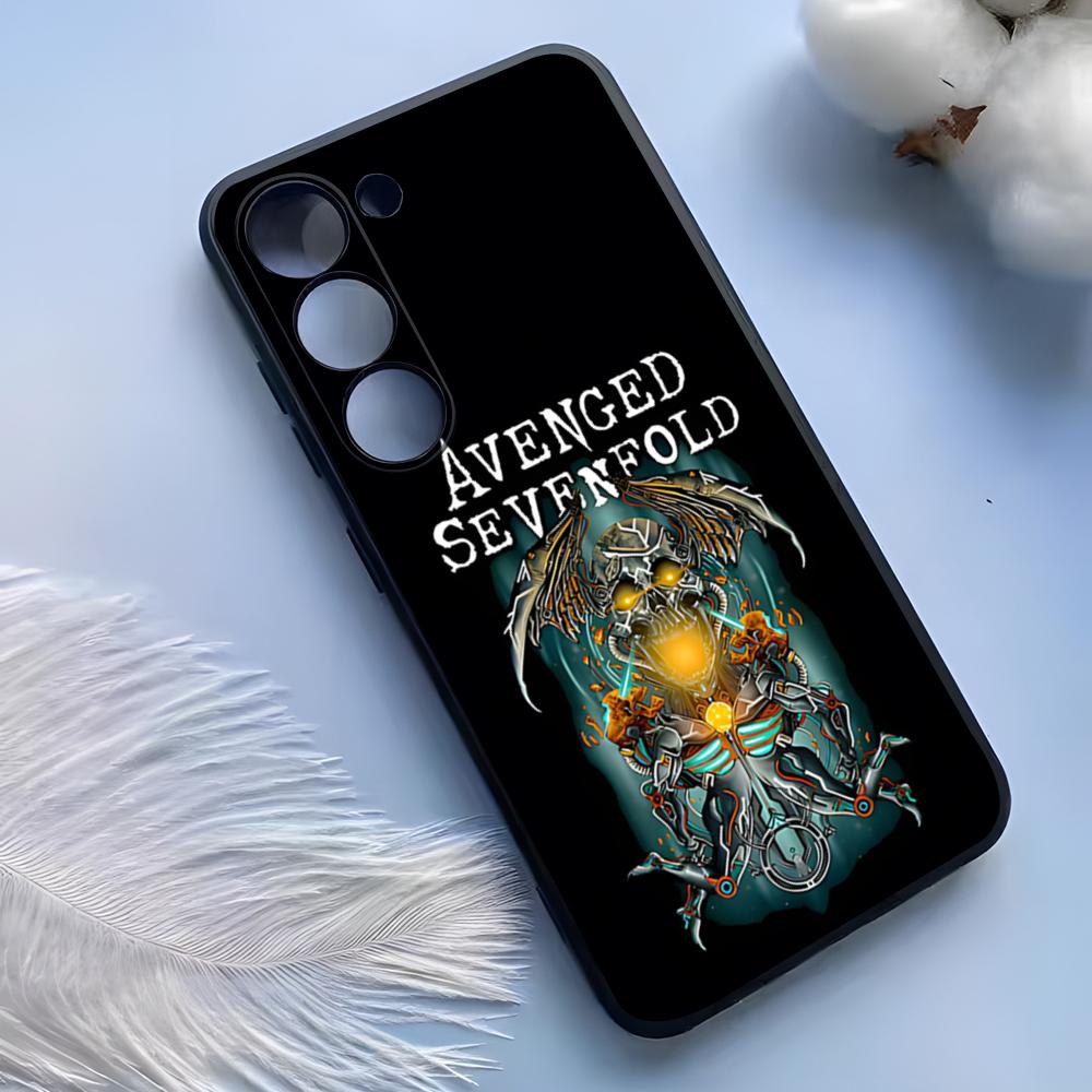 Чехол для телефона Avenged Sevenfold Для Samsung S25 Ultra S24 S23 S22 S21 S20 Plus Fe Galaxy A54 A53 A34 A25 Силиконовый чехол