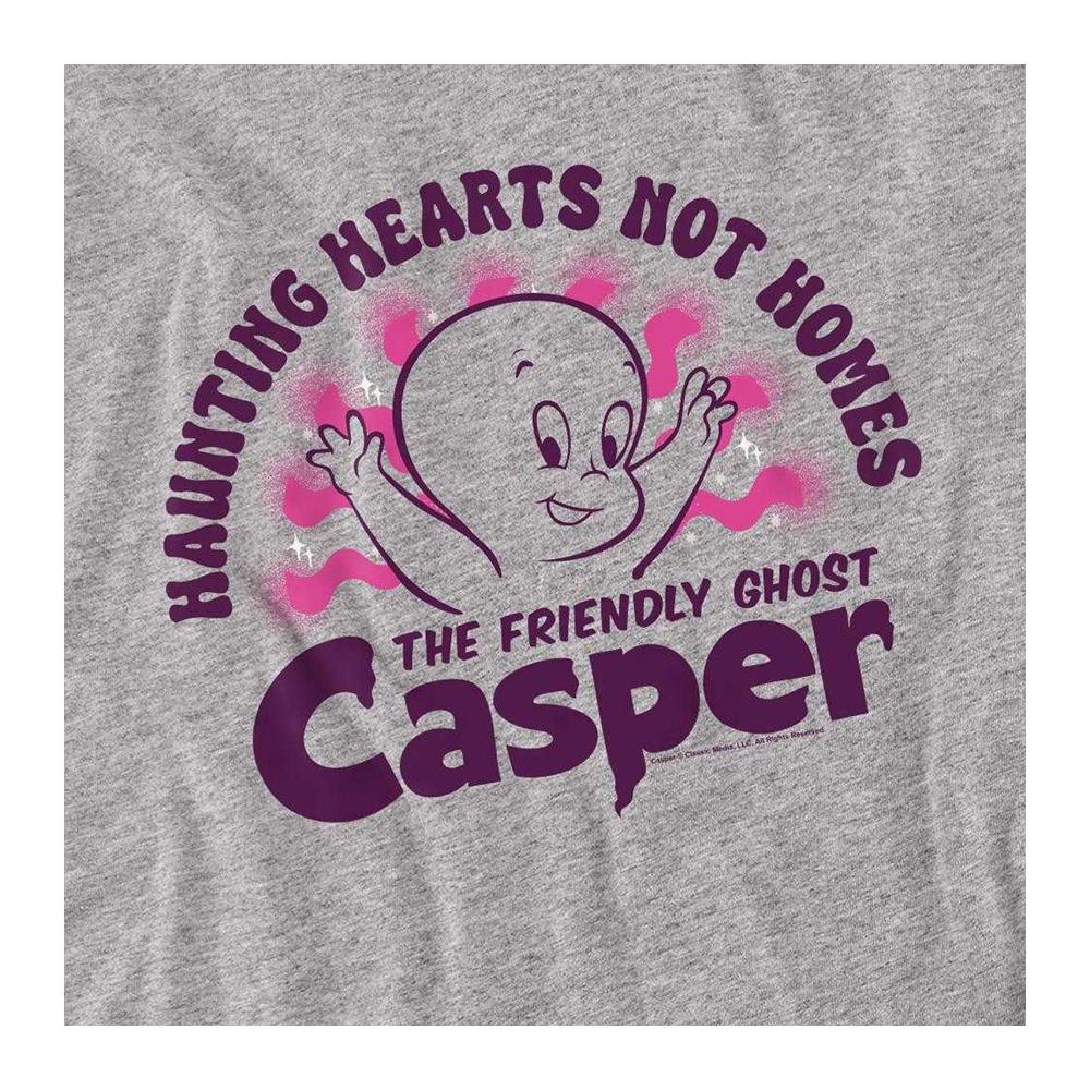 Casper Unisex Adult Haunting Hearts Long-Sleeved Valentine`s Day T-Shirt