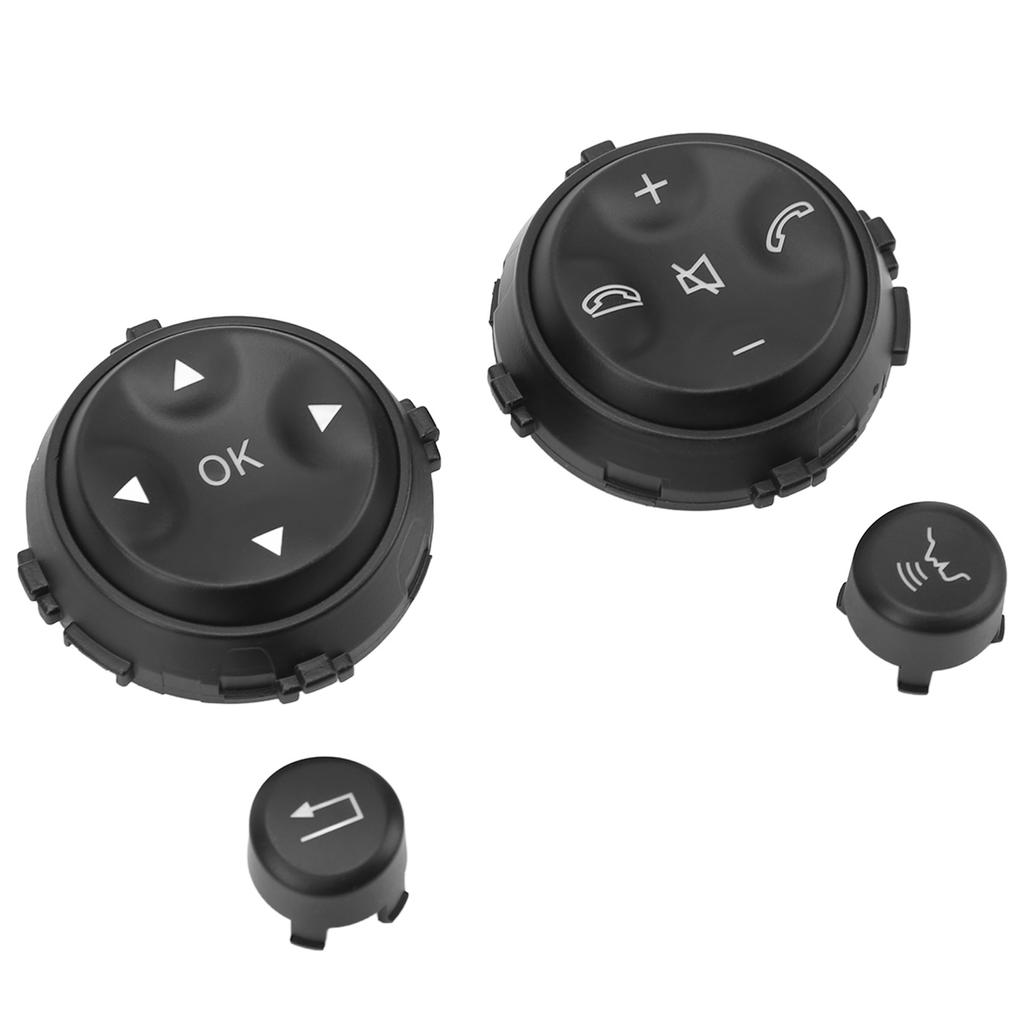 4 шт. Кнопка переключателя на рулевом колесе водонепроницаемая, устойчивая к ржавчине, замена для Mercedes?Бенц W221 S280