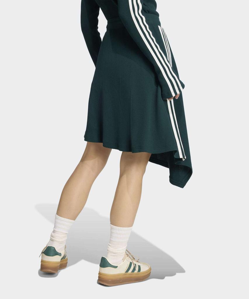 ADIDAS Waffle Asymmetrical Skirt - Green / Ks7781