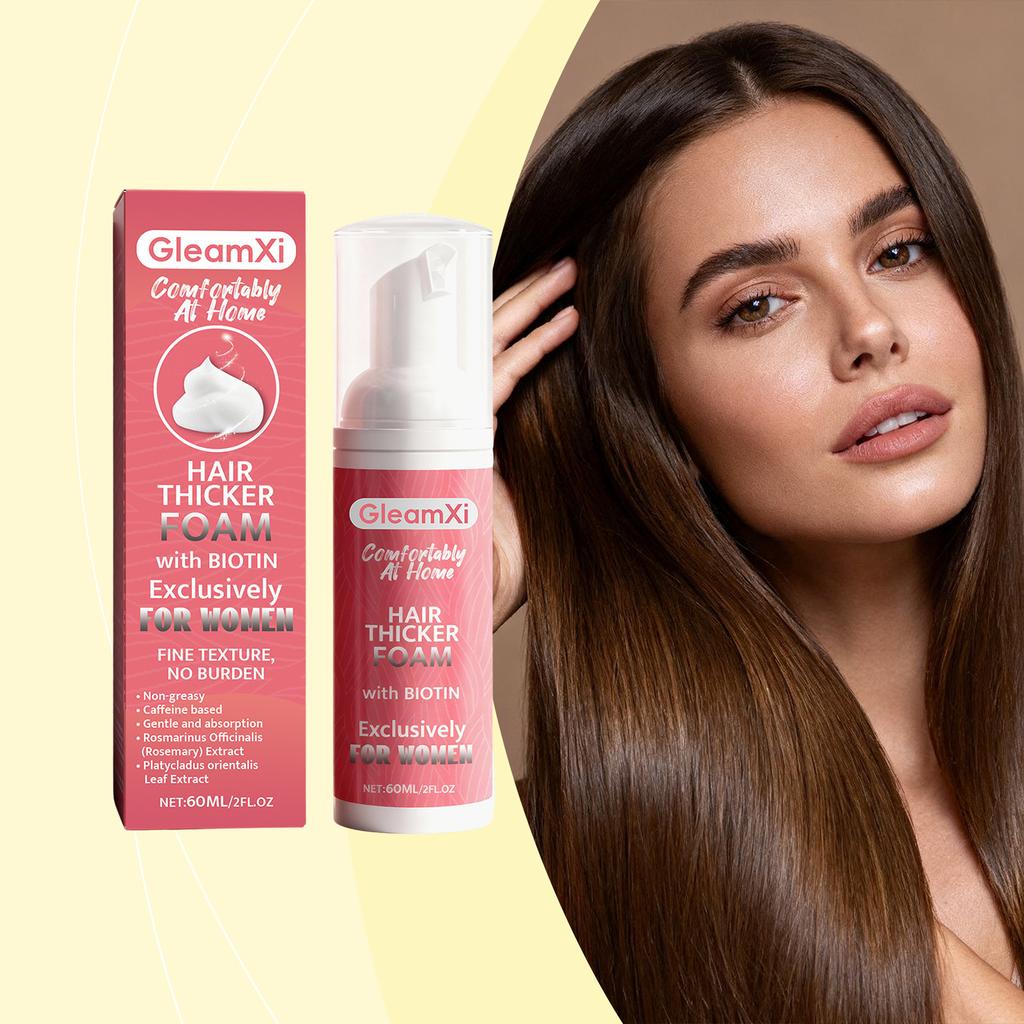 Volumizing Hair Mousse Daily Gentle Nourish Natural Fluffy Silky Lightweight Texture