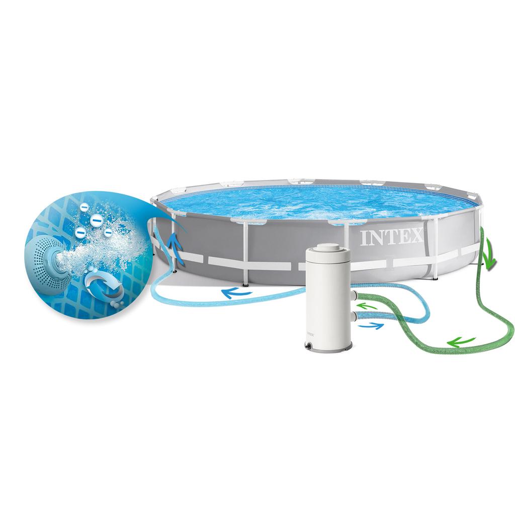 Frame Garden Pool 366 X 76 Cm 16-In-1 Intex 26712