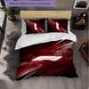 F1 Pattern Microfiber 3Pcs Bedding Set Decor Duvet Cover Set For Bedroom Home Use