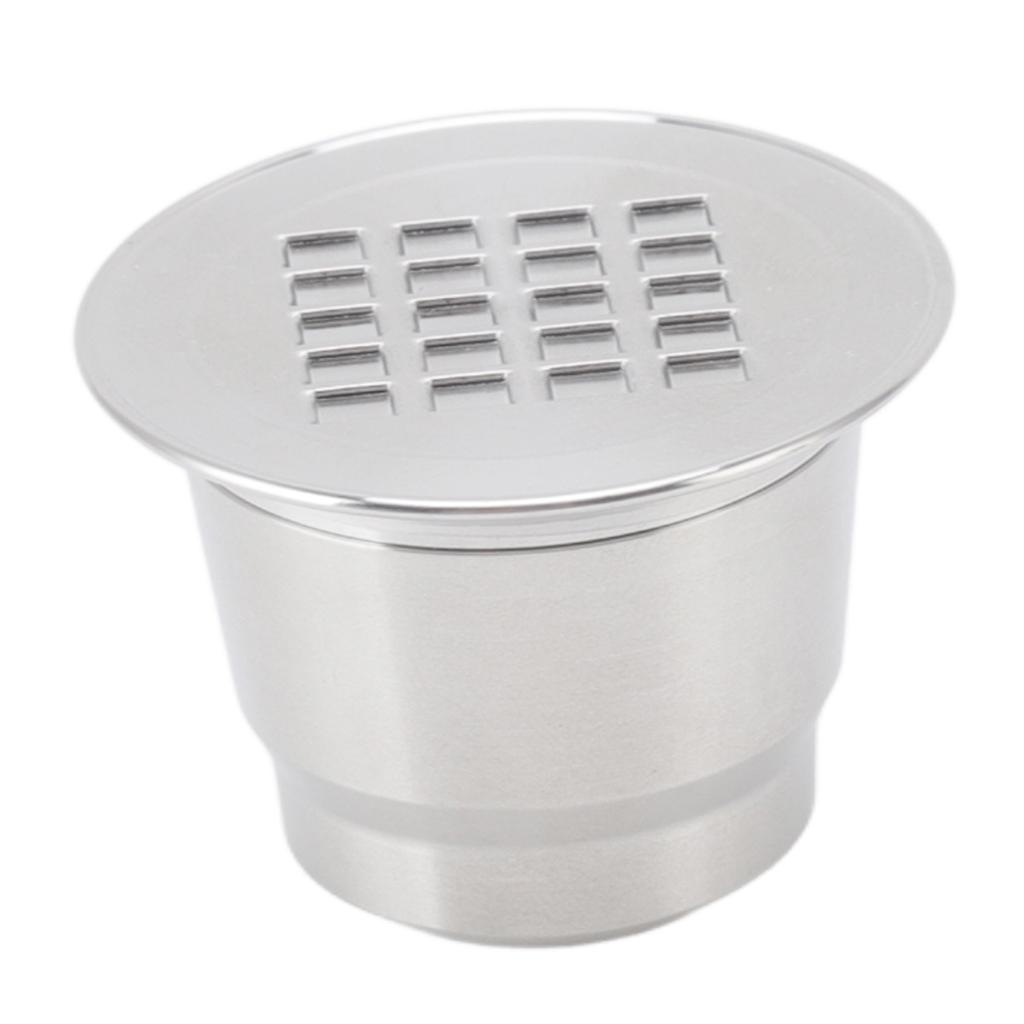 Заправляемый кофейный капсульный фильтр для кофемашины из нержавеющей стали