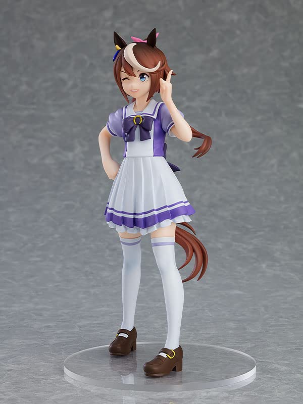 POP UP PARADE Uma Musume Pretty Derby Tokai Teio Uniform Ver. Полная фигурка, окрашенная в пластик, без масштаба