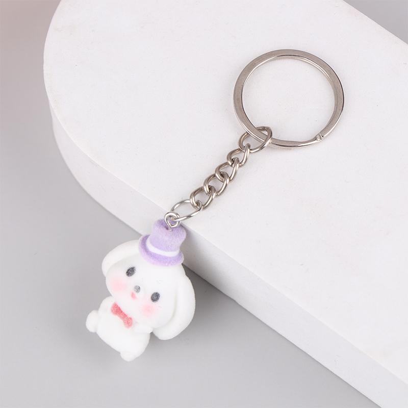 Милый брелок в виде медведя, мультяшного кролика, щенка, телефона, цепочка для наушников, чехол, кулон, шнурок, рюкзак, сумка, декор, автомобильный брелок