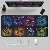 New Kawaii Wallpaper EEevees Mouse Pad PPokemons Accessories Office Gaming Keyboard Desk Mat NonSlip Mat PC HD Anime Mousepad