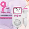 Portable Handheld Fetal Doppler Ultrasound Heart Monitor for Pregnant Women