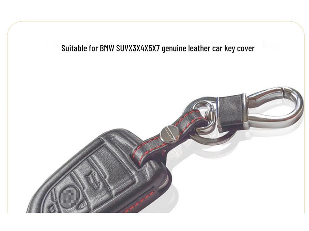BMW SUV & Series 4D Cowhide Car Key Case