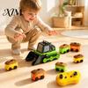 Boys Girls Bulldozer Toy Magnetic Remote Control Toy, Electric Snake Game Construction Truck Parent Child Interactive Car 2 Players Competitive RC