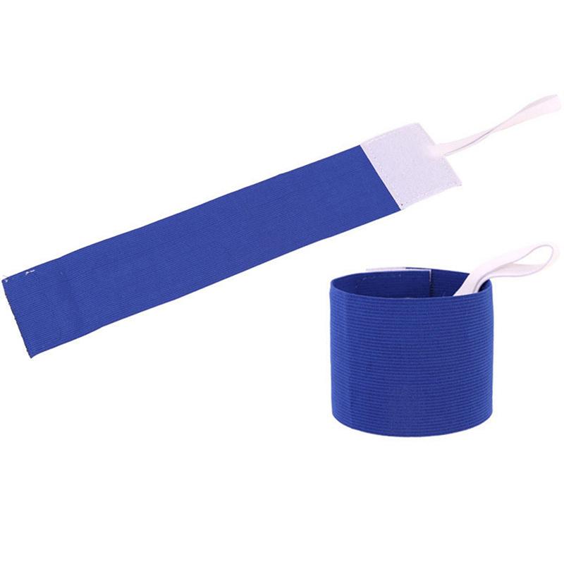 2023 High Quality Colorful Anti-Off Professional Football Soccer Captain Armband Player Arm Band Adjustable Armband